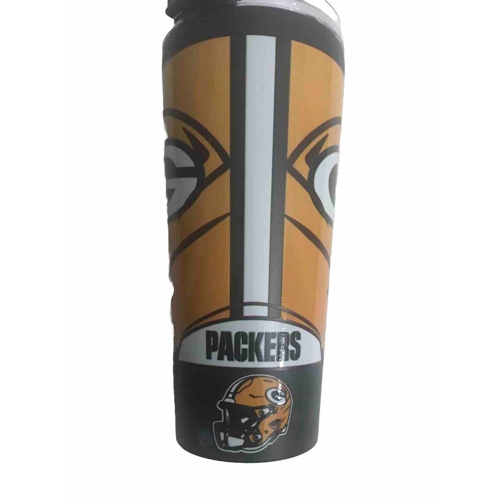 Packers NFL Tumbler /Cup With Lid